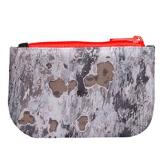 Cracked Marble Symphony Pattern Design Large Coin Purse from ArtsNow.com Back