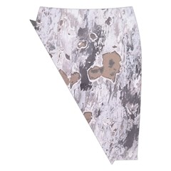 Cracked Marble Symphony Pattern Design Midi Wrap Pencil Skirt from ArtsNow.com Front Left