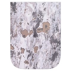 Cracked Marble Symphony Pattern Design Waist Pouch (Small) from ArtsNow.com Front Pocket