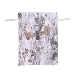 Cracked Marble Symphony Pattern Design Lightweight Drawstring Pouch (L)