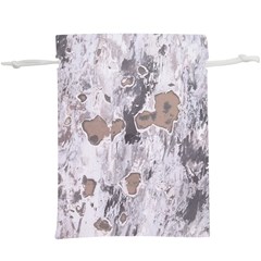 Cracked Marble Symphony Pattern Design Lightweight Drawstring Pouch (XL) from ArtsNow.com Front