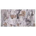 Cracked Marble Symphony Pattern Design Banner and Sign 8  x 4 