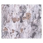 Cracked Marble Symphony Pattern Design Premium Plush Fleece Blanket (Small)