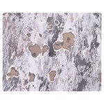 Cracked Marble Symphony Pattern Design Premium Plush Fleece Blanket (Medium)