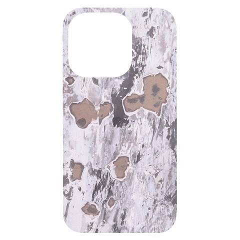 Cracked Marble Symphony Pattern Design iPhone 14 Pro Black UV Print Case from ArtsNow.com Front