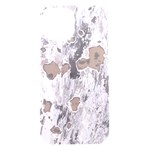 Cracked Marble Symphony Pattern Design iPhone 15 Black UV Print PC Hardshell Case