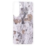 Cracked Marble Symphony Pattern Design Samsung Galaxy S24 6.2 Inch TPU UV Case