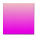 Gradient Pink - Pastel Yellow Pink Rosa Tile Coaster