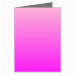 Gradient Pink - Pastel Yellow Pink Rosa Greeting Card