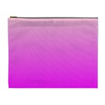 Gradient Pink - Pastel Yellow Pink Rosa Cosmetic Bag (XL)