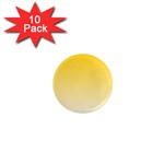 Gradient  green, yellow 1  Mini Magnet (10 pack) 