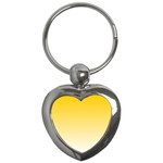 Gradient  green, yellow Key Chain (Heart)