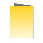 Gradient  green, yellow Mini Greeting Cards (Pkg of 8)