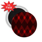 muster rot schwarz 2.25  Magnets (10 pack) 