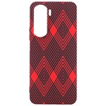 muster rot schwarz Samsung Galaxy S24 Plus 6.7 Inch Black TPU UV Case