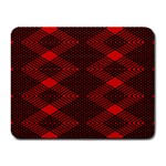 pattern black red Small Mousepad