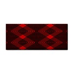 pattern black red Hand Towel