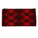 pattern black red Pencil Case