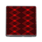 pattern black red Memory Card Reader (Square 5 Slot)