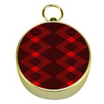 pattern black red Gold Compasses