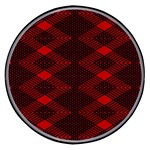 pattern black red Wireless Fast Charger(Black)