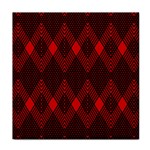 pattern red black, Face Towel