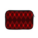 pattern red black, Apple MacBook Pro 15  Zipper Case