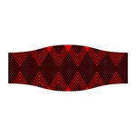 pattern red black, Stretchable Headband