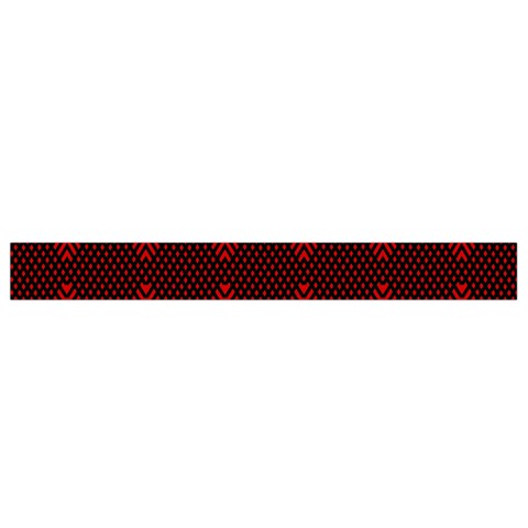 pattern red black, Waist Pouch (Large) from ArtsNow.com Bottom