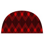 pattern red black, Anti Scalding Pot Cap