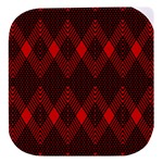 pattern red black, Stacked food storage container