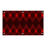 pattern red black, Banner and Sign 5  x 3 