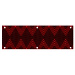 pattern red black, Banner and Sign 6  x 2 