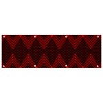 pattern red black, Banner and Sign 9  x 3 