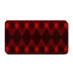 pattern, red, black,  Medium Bar Mat