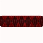 pattern, red, black,  Large Bar Mat