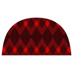 pattern, red, black,  Anti Scalding Pot Cap