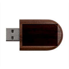 pattern, red, black,  Wood Oval USB Flash Drive from ArtsNow.com USB