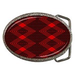 pattern rot schwarz Belt Buckles