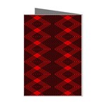 pattern rot schwarz Mini Greeting Cards (Pkg of 8)