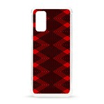 pattern rot schwarz Samsung Galaxy S20 6.2 Inch TPU UV Case