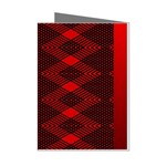 Rot Dunkel Mini Greeting Cards (Pkg of 8)