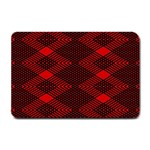 Rot Dunkel Small Doormat