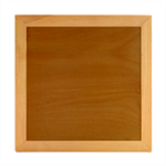 Rot Dunkel Wood Photo Frame Cube