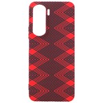 Rot Dunkel Samsung Galaxy S24 Plus 6.7 Inch Black TPU UV Case