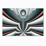 Fractal grau Postcards 5  x 7  (Pkg of 10)