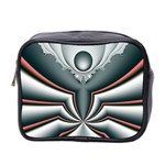 Fractal grau Mini Toiletries Bag (Two Sides)