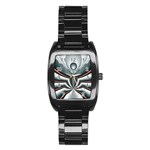 Fractal grau Stainless Steel Barrel Watch