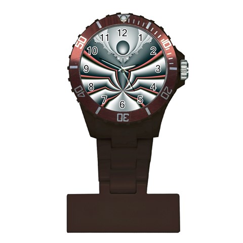 Fractal grau Plastic Nurses Watch from ArtsNow.com Front