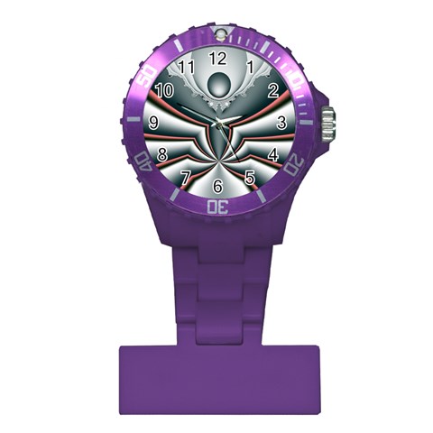 Fractal grau Plastic Nurses Watch from ArtsNow.com Front